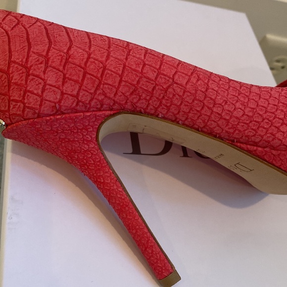BNIB Miss Dior Peep Toe Pump - Picture 10 of 13